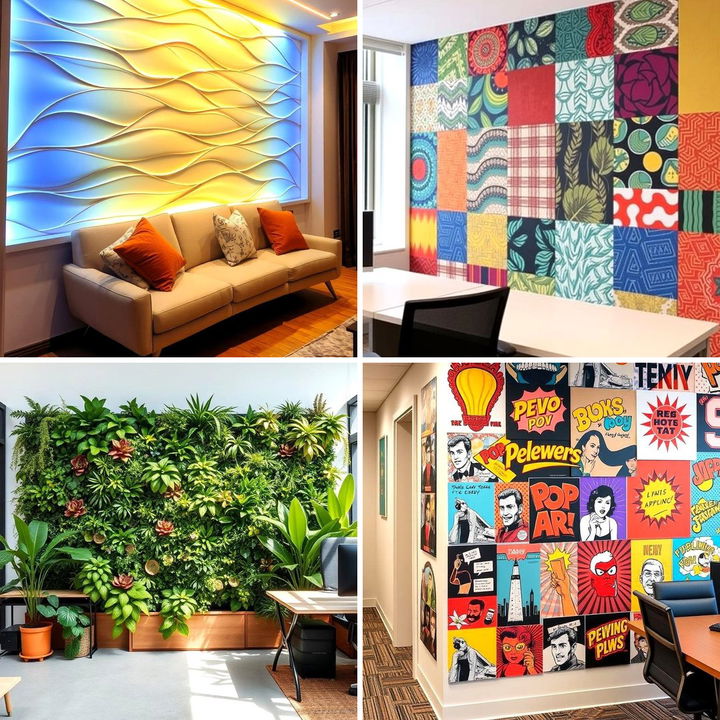 22 Bold Office Accent Wall Ideas to Boost Creativity - Lost At E Minor