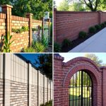 22 Brick Fence Designs for Privacy and Classic Style
