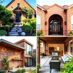 22 Brown Brick Exterior Home Ideas with Modern Flair