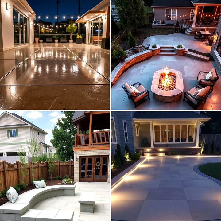 22 Budget-Friendly Concrete Patio Ideas for Outdoor Spaces