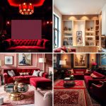 22 Burgundy Sofa Living Room Ideas for Luxurious Contrast