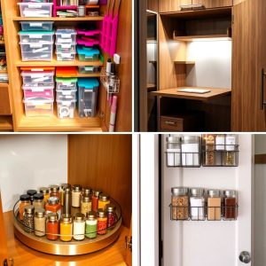 22 Cabinet Storage Ideas to Maximize Space and Organization