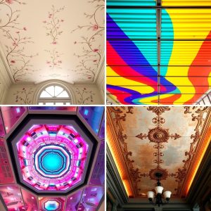 22 Ceiling Wallpaper Designs for Bold Interior Statements