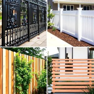 22 Charming Front Yard Fence Designs and Concepts