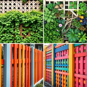 22 Charming Lattice Fence Designs for Privacy and Style