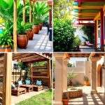 22 Charming Small Patio Pergola Ideas for Shaded Relaxation