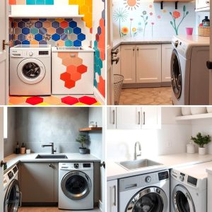 22 Chic Laundry Room Backsplash Tile Inspirations