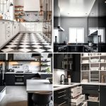 22 Classic Black and White Kitchen Design Inspirations
