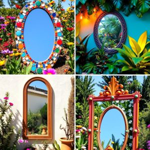 22 Clever Garden Mirror Ideas to Expand Small Spaces