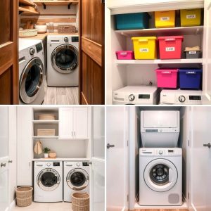 22 Clever Laundry Closet Organization Solutions and Tips