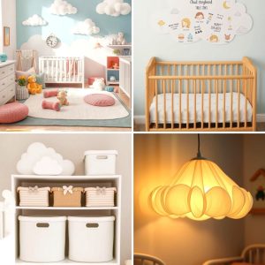 22 Cloud Themed Nursery Ideas for a Serene Baby Room