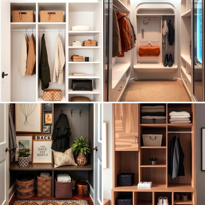 22 Coat Closet Ideas to Maximize Entryway Organization - Lost At E Minor