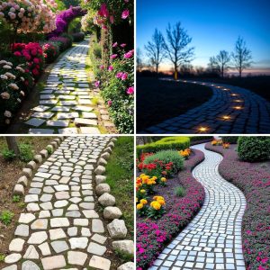 22 Cobblestone Walkway Inspirations Timeless Garden Paths