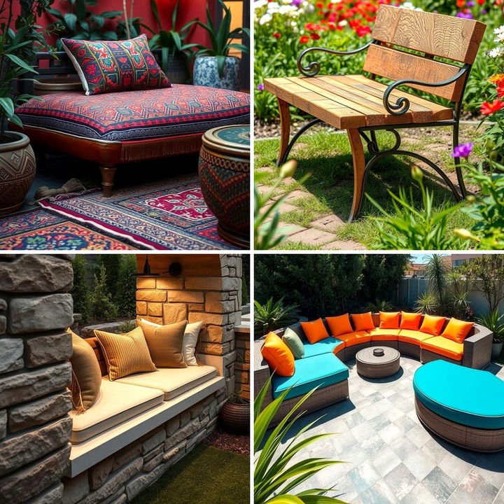 22 Beautiful Garden Bench Ideas for Outdoor Seating - Lost At E Minor