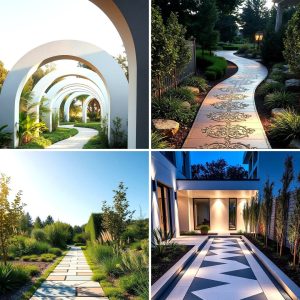 22 Composite Walkway Designs Low-Maintenance Garden Paths