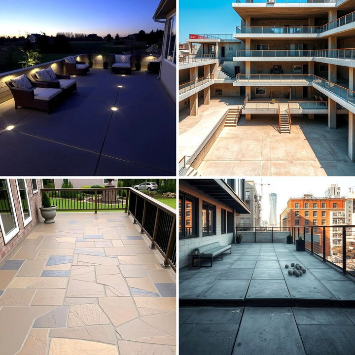 22 Concrete Deck Ideas for Modern & Low-Maintenance Outdoor Spaces ...
