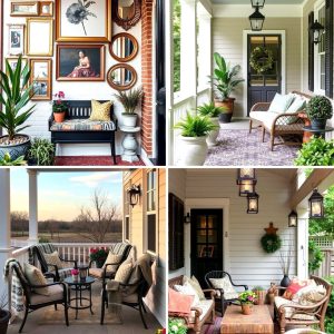 22 Cozy Small Front Porch Ideas to Boost Your Home’s Curb Appeal