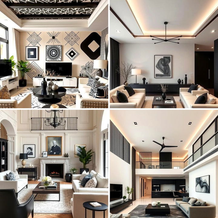22 Cream and Black Living Room Ideas for Timeless Style - Lost At E Minor