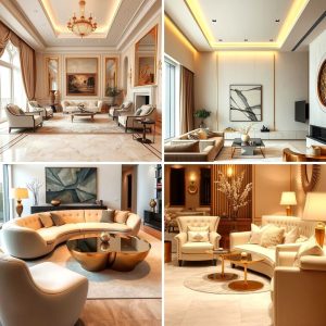 22 Cream and Gold Living Room Ideas for Elegant Spaces