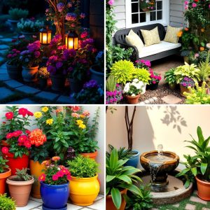 22 Creative Corner Garden Ideas with Pots for Small Spaces