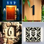 22 Creative House Number Ideas to Enhance Your Curb Appeal