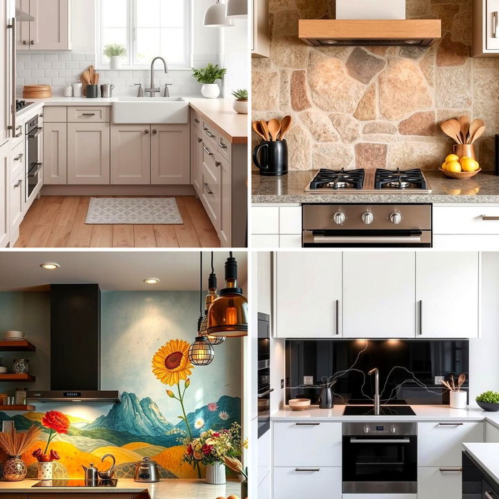 22 Creative Kitchen Splashback Ideas for Stylish Protection - Lost At E ...