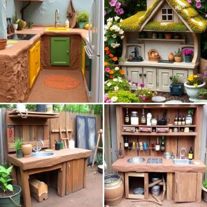 22 Creative Mud Kitchen Ideas for Kids’ Play Areas