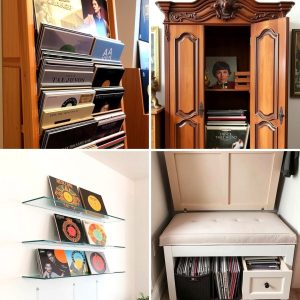 22 Creative Vinyl Record Storage Ideas for Music Lovers