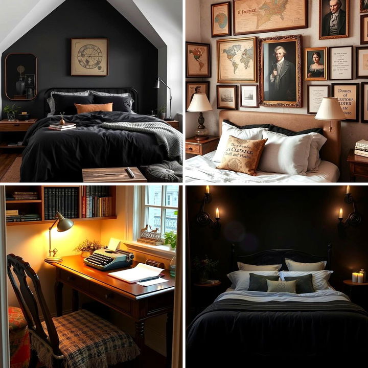 22 Dark Academia Bedroom Ideas: Moody Literary Decor - Lost At E Minor
