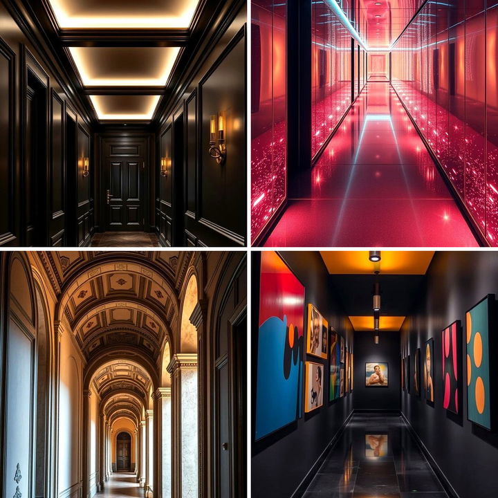 22 Dark Hallway Ideas to Create a Striking First Impression - Lost At E ...