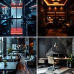 22 Dark Home Office Design Ideas for Focused Productivity