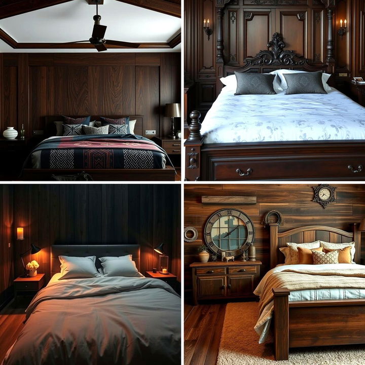 22 Dark Wood Bedroom Ideas for Cozy Sophistication - Lost At E Minor