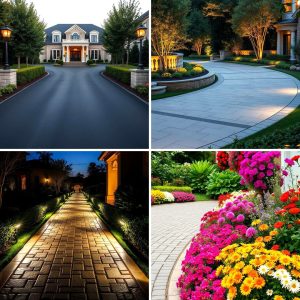 22 Driveway Landscape Ideas to Enhance Curb Appeal and Functionality