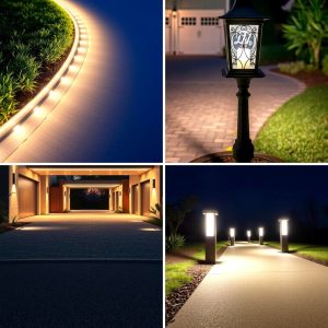 22 Driveway Lighting Ideas to Illuminate Pathways and Boost Safety