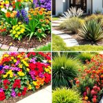 22 Drought-Tolerant Texas Front Yard Flower Bed Ideas