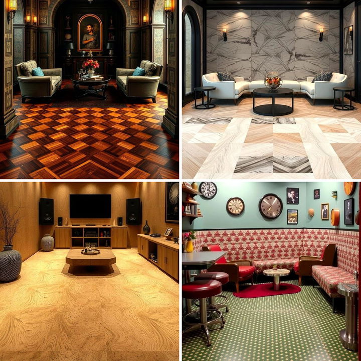 22 Durable Man Cave Flooring Options for High-Traffic Areas