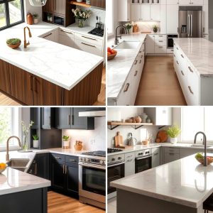 22 Durable Quartz Kitchen Countertop Ideas for Style