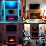 22 Electric Fireplace with TV Above Design Solutions