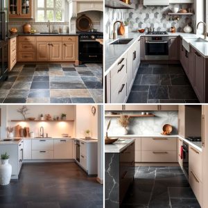 22 Elegant Kitchens With Slate Floors Durable Style Ideas