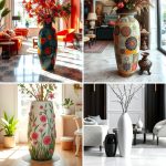 22 Elegant Large Floor Vase Decoration Ideas to Enhance Your Home