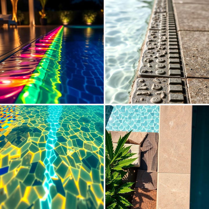 22 Elegant Waterline Pool Tile Ideas for a Refined Backyard - Lost At E ...