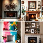 22 Empty Fireplace Decor Ideas for Year-Round Style