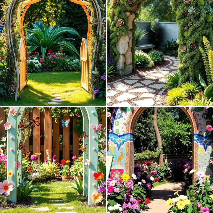 22 Enchanting Garden Arch Designs for Landscaping