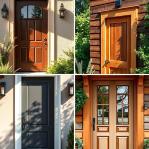 22 Exterior Door Trim Design Ideas for Curb Appeal