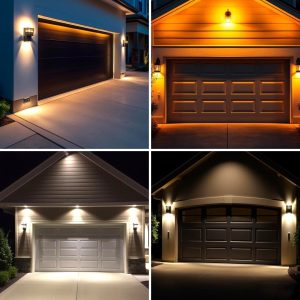22 Exterior Garage Lighting Ideas for Safety and Style