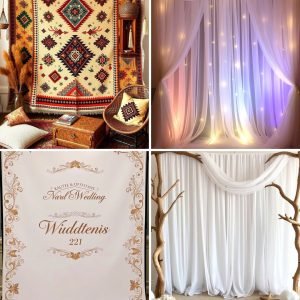 22 Eye-Catching Wedding Backdrop Ideas for Photo Moments