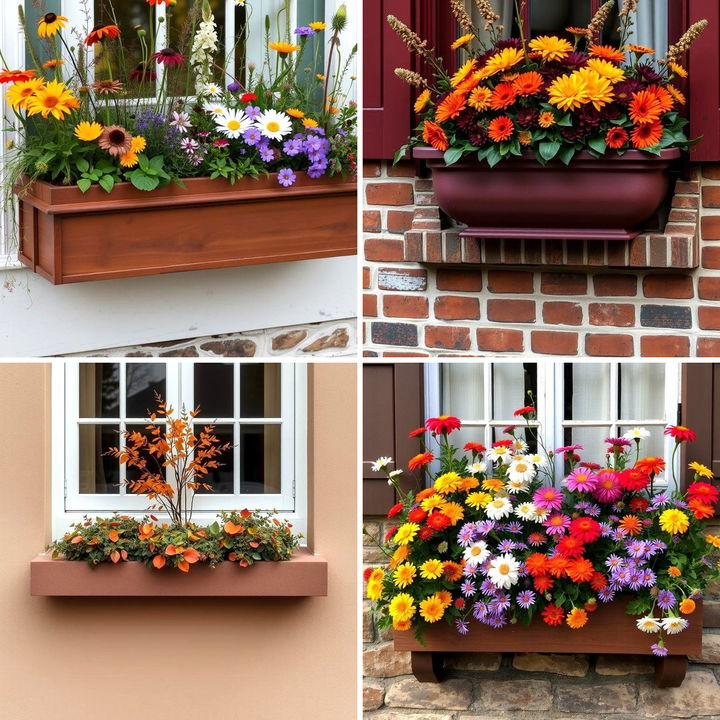 22 Fall Window Box Ideas to Brighten Your Home Exterior - Lost At E Minor