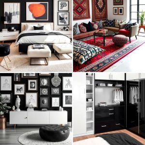 22 Feminine Black and White Bedroom Ideas for Elegant Style