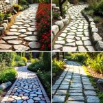 22 Flagstone Walkway Ideas for Charming Garden Pathways