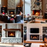 22 Floor-to-Ceiling Stone Fireplace Design Ideas